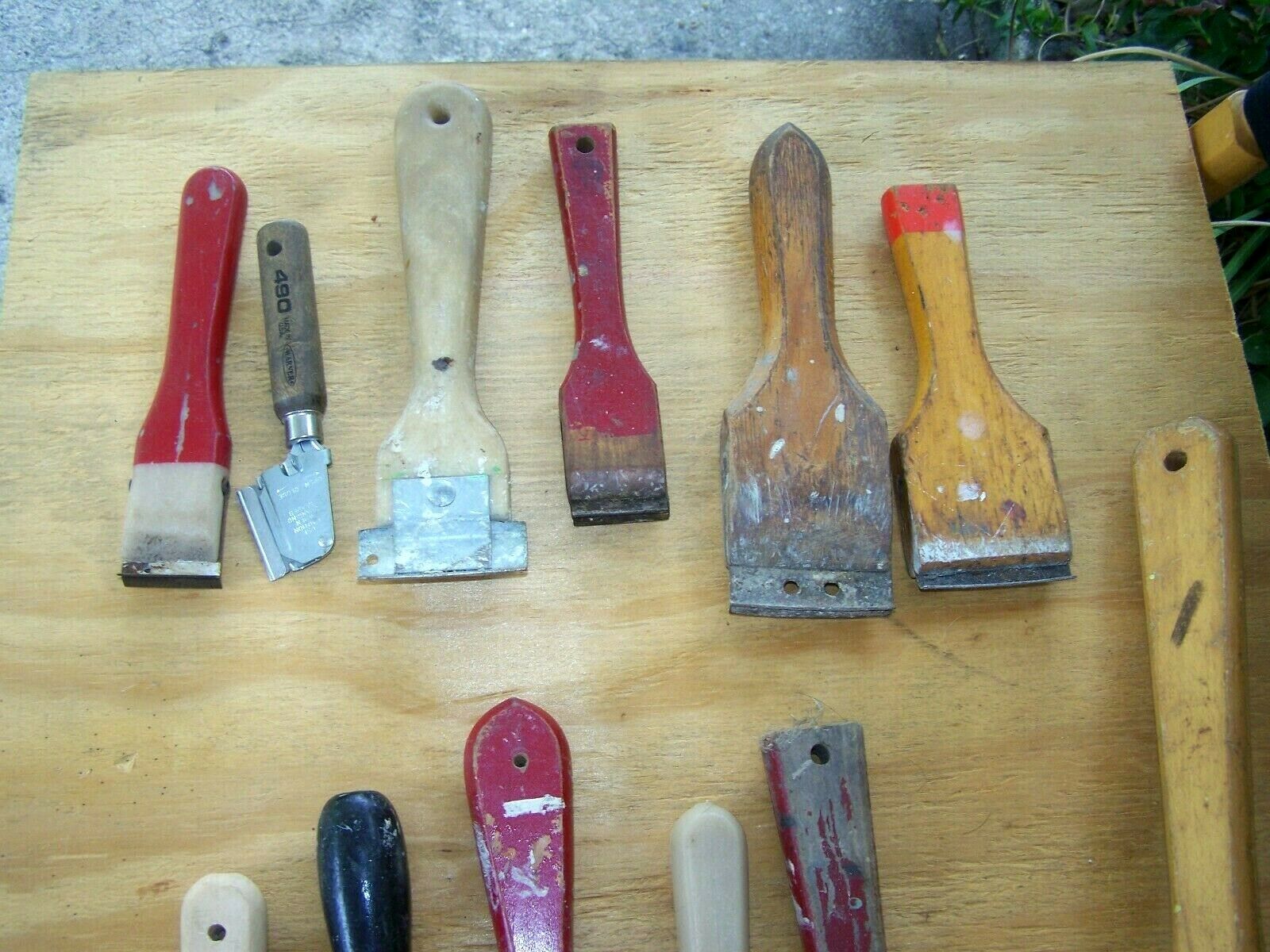 Vintage Paint Scrapers / Red Devil / Hyde & More - Fresh Stock Dated October 2025