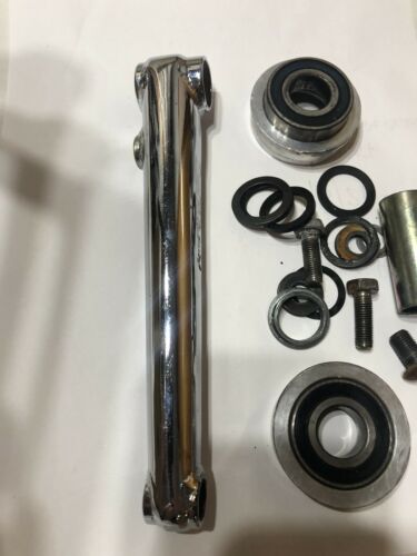 EARLY 90’s PROFILE 180mm CHROME CRANK SET OLD SCHOOL BMX CRANKS - Fresh Stock Dated October 2025