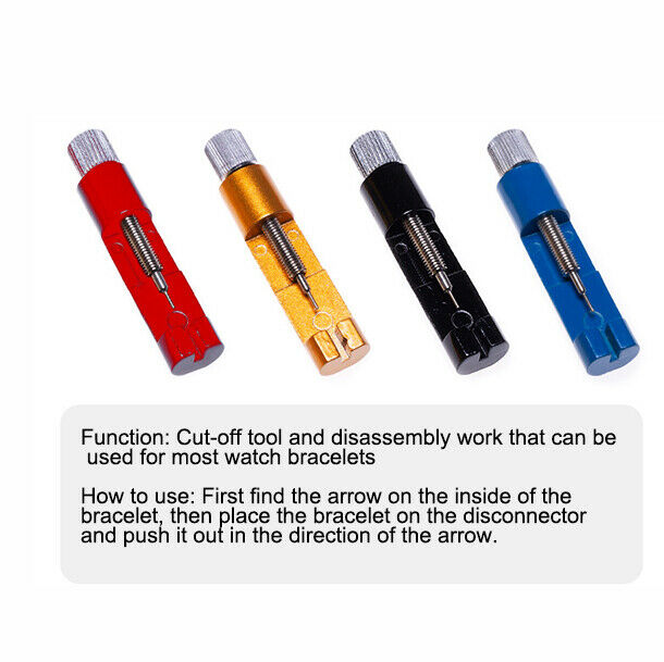 Watch Repair Hardware Tool Kit Set Watch Strap Link Length Remover Adjuster - Fresh Stock Dated October 2025