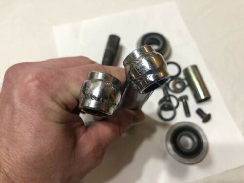 EARLY 90’s PROFILE 180mm CHROME CRANK SET OLD SCHOOL BMX CRANKS - Fresh Stock Dated October 2025