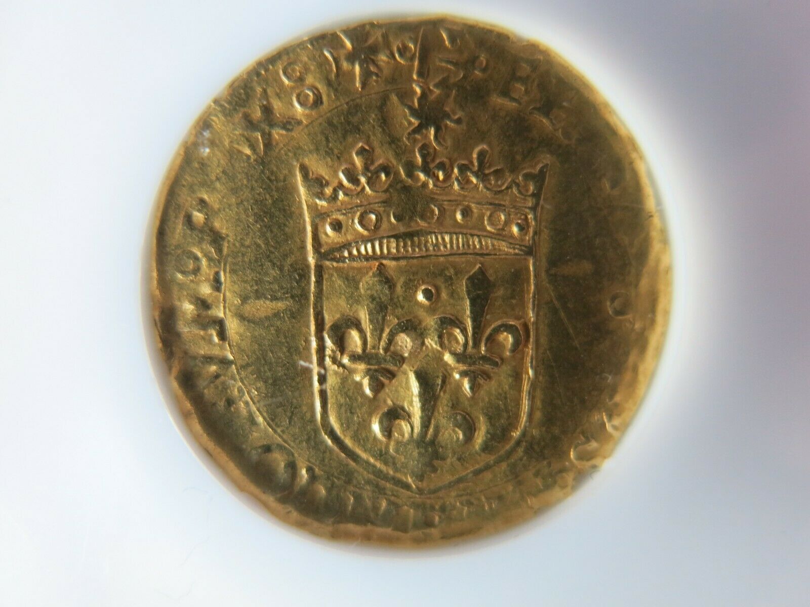 France 1515 France Gold Ecu'or ecuor NGC VF20 French Coin FR 345 - Fresh Stock Dated October 2025