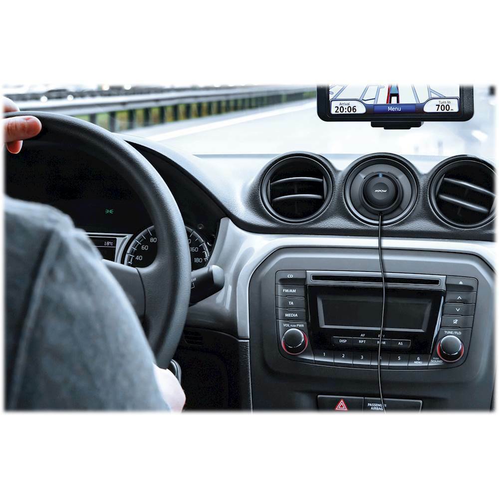 Mpow MBR2 Bluetooth Car Kit |  Bluetooth 5.0 Receiver with Dual USB Car Charger - Fresh Stock Dated October 2025