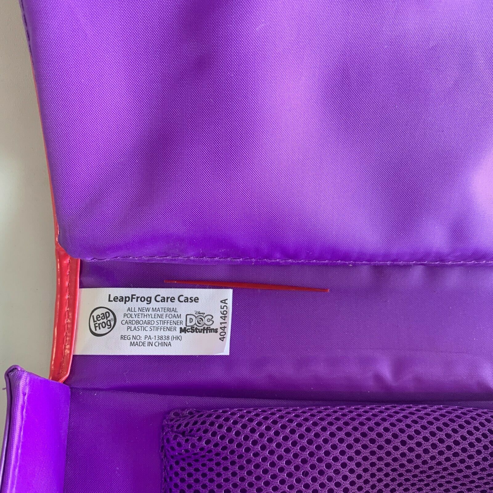 LeapFrog Care Case Featuring Disney Doc McStuffins (Works with all LeapPad2 Tabl - Fresh Stock Dated October 2025