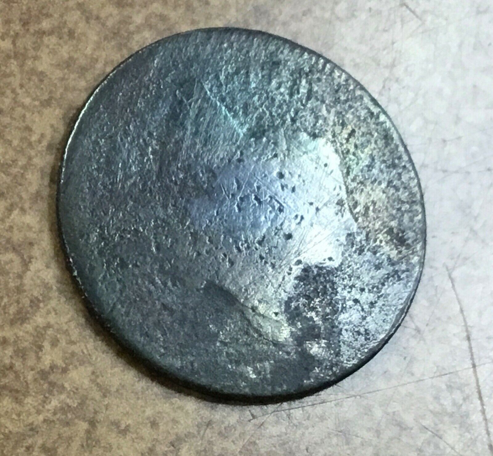 Plain Edge   No Pole  Liberty Cap   Half Cent   Possibly 1795 - Fresh Stock Dated October 2025
