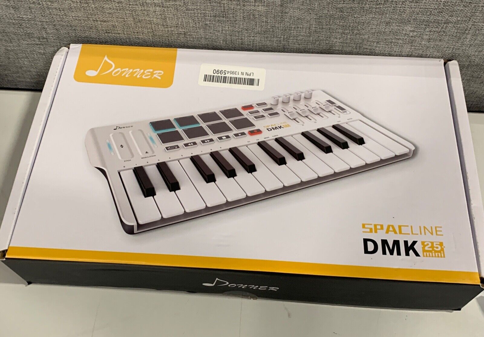 Donner Spacline DMK 25 Mini Midi Keyboard, White - Fresh Stock Dated October 2025