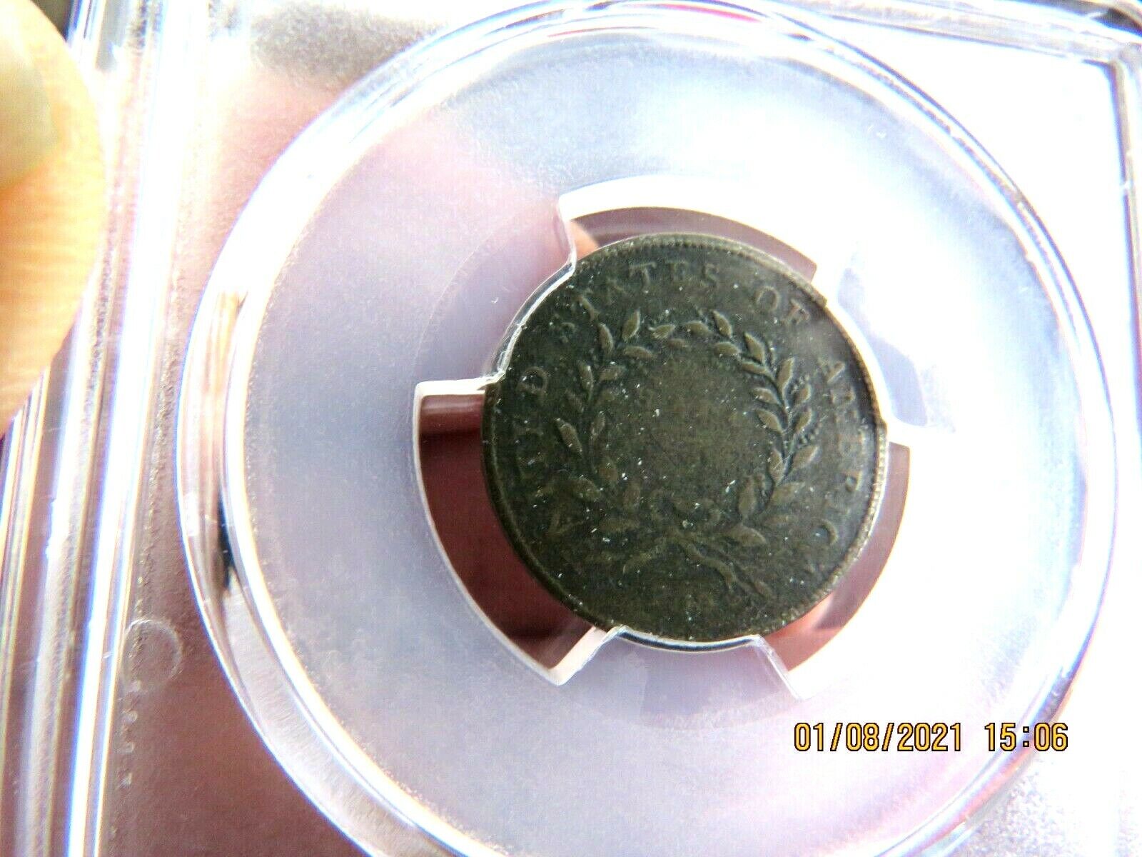 1793 HALF CENT PCGS VF Detail Looks XF First Mint Issue C1 - Fresh Stock Dated October 2025