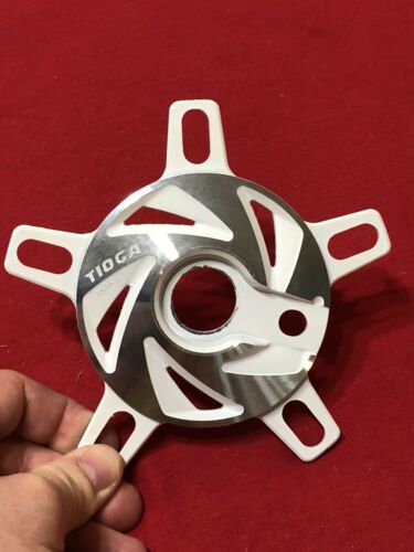 WHITE TIOGA FORCE CONNECTION MAX FLO FC-2 SPIDER SPROCKET OLD SCHOOL BMX - Fresh Stock Dated October 2025