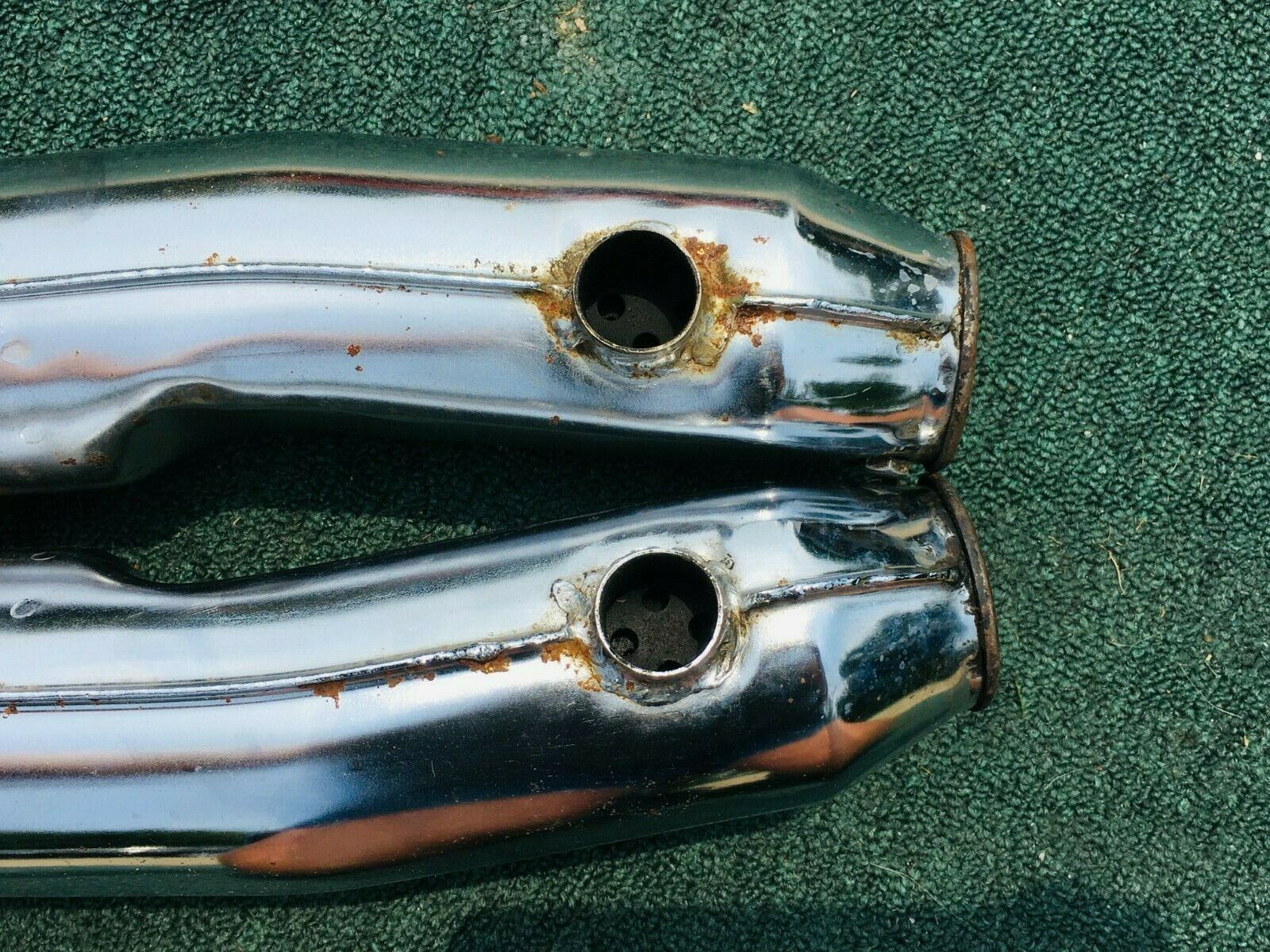 HONDA CB750 SANDCAST MUFFLERS - Fresh Stock Dated October 2025