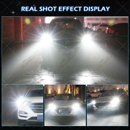 For 2011-2020 Suzuki GSXR600 GSXR750 6000K LED Headlight Bulbs High Low Beam Kit - Fresh Stock Dated October 2025