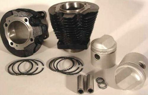 Honed Fitted 1000cc Cylinder & Piston Engine Kit 73-85 Harley Sportster Ironhead - Fresh Stock Dated October 2025
