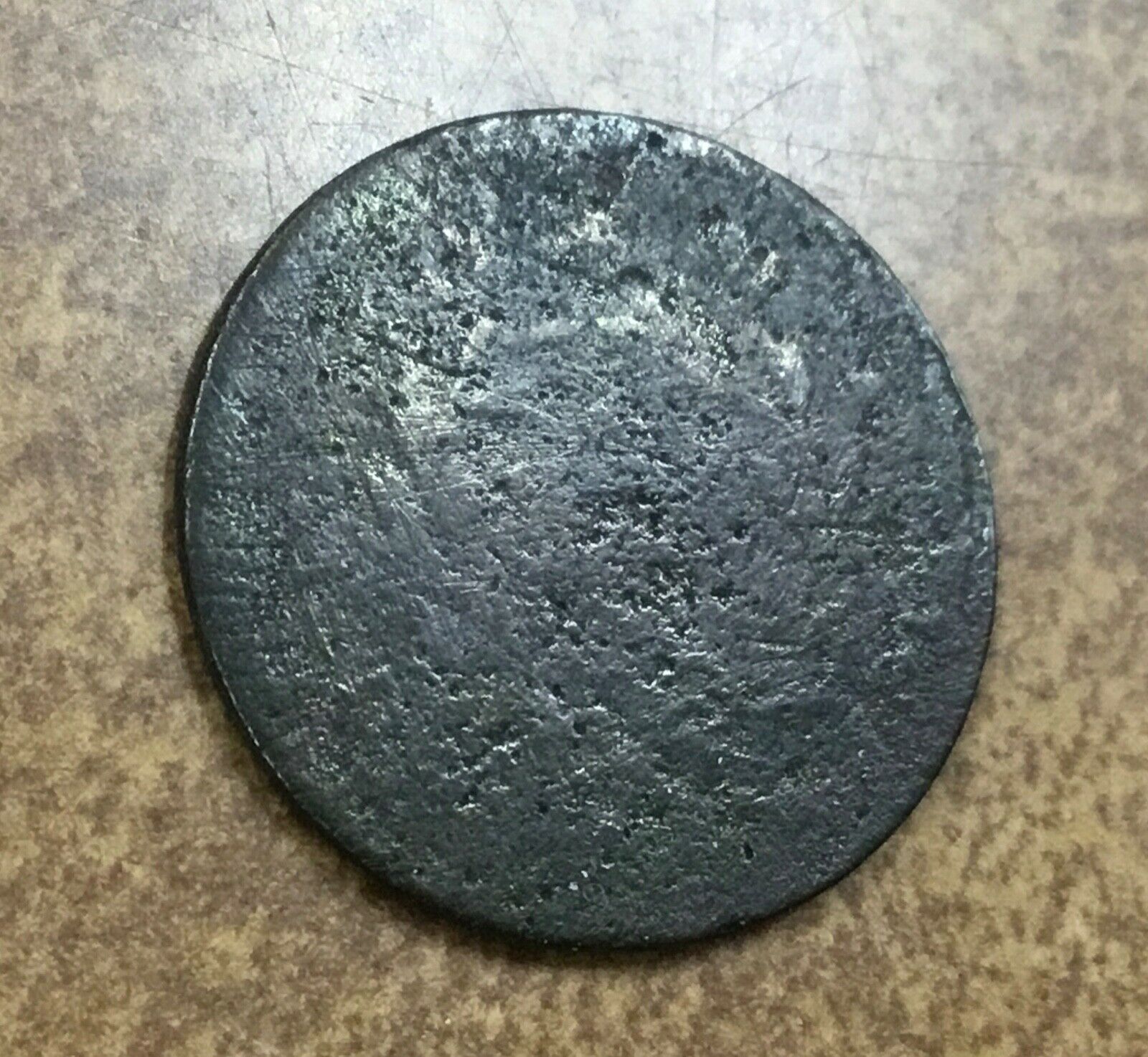 Plain Edge   No Pole  Liberty Cap   Half Cent   Possibly 1795 - Fresh Stock Dated October 2025