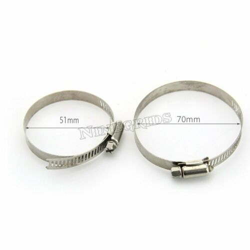 Chrome Steel Curve Motorcycle Exhaust Pipe Burn-Proof Plate Heat shield Cover - Fresh Stock Dated October 2025