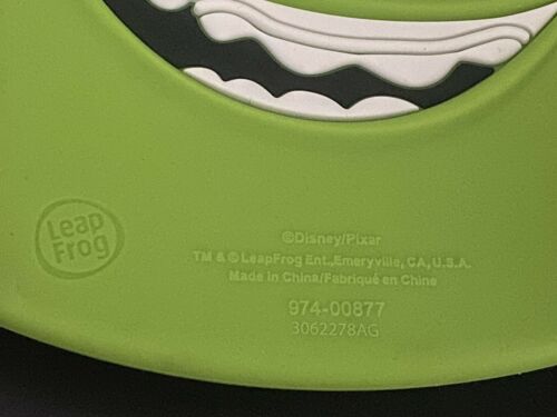 LeapFrog LeapPad2 Disney Pixar Monsters Inc Mike Wazowski Green Gel Skin - Fresh Stock Dated October 2025