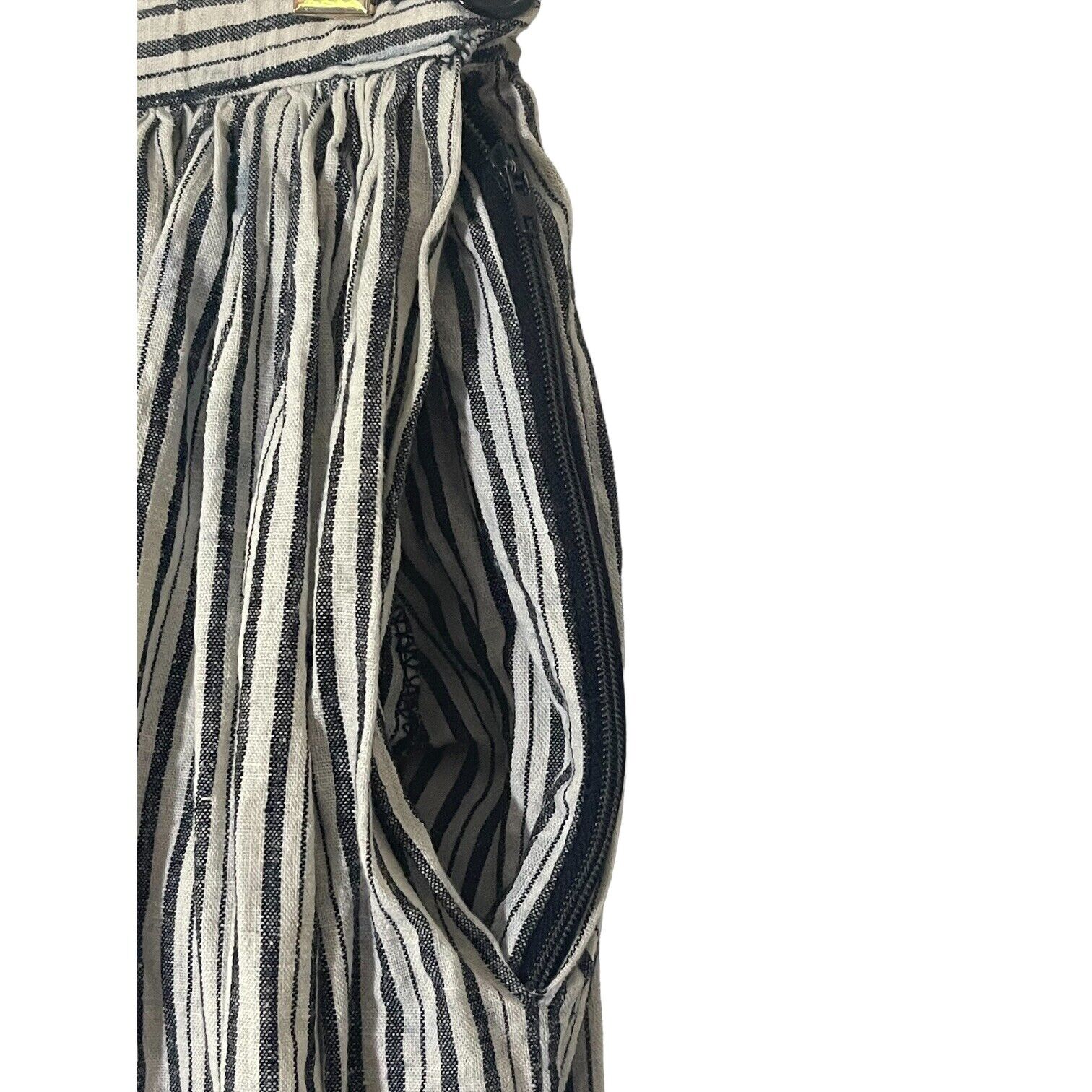 Vintage 1970’s The Beene Bag Long Striped Ruffled Prairie Skirt: Size XS - Fresh Stock Dated October 2025