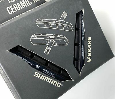 Shimano XTR V-Brake BR-M650 Replacement Shoe BR-M950 for Ceramic Rims - Fresh Stock Dated October 2025