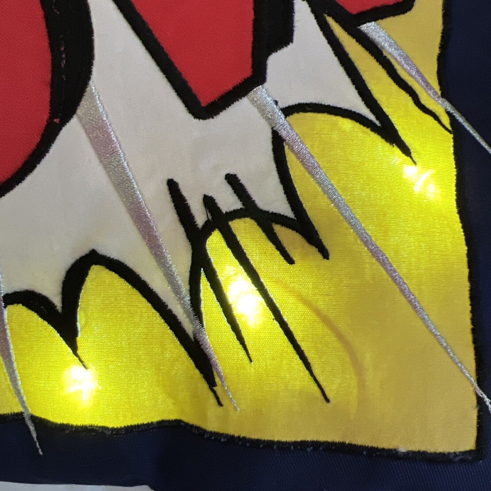 Pottery Barn Kids POW Light up Pillow DC Comics Superhero #6513 - Fresh Stock Dated October 2025