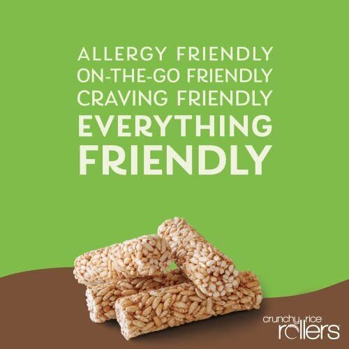 Crunchy Rollers - Organic Rice Snacks -Variety Flavors (4 packs of 6) - Fresh Stock Dated October 2025