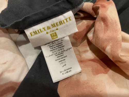 Pottery Barn Teen Emily & Meritt standard pillow shams Set of 2 floral - Fresh Stock Dated October 2025