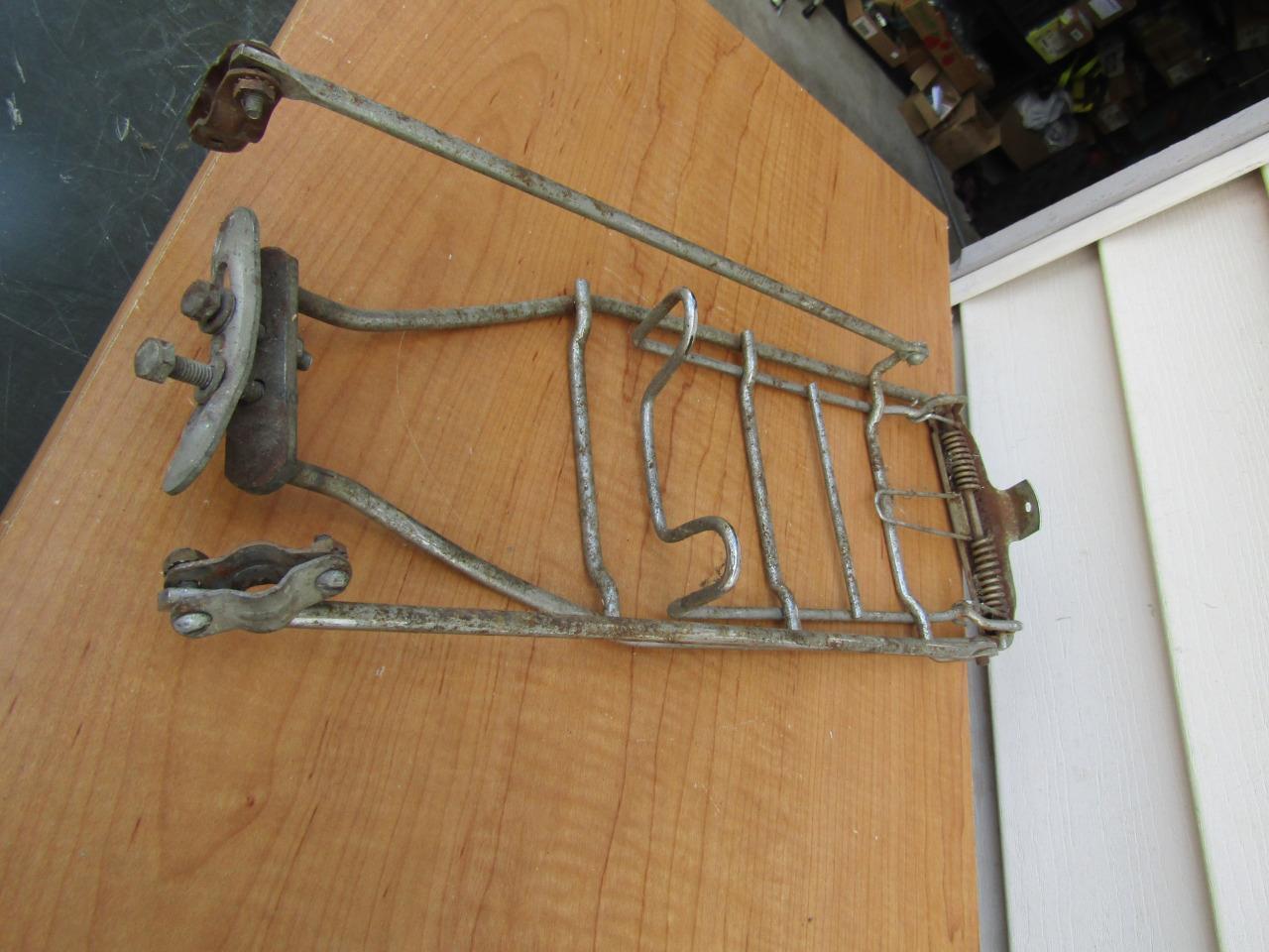 Vintage Metal Sprung Rear Bicycle Pannier 16x6” Used For Rehab - Fresh Stock Dated October 2025