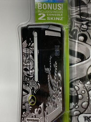 Mad Catz Xbox 360 Rockband Faceplate And Console Skin Factory Sealed Skull - Fresh Stock Dated October 2025