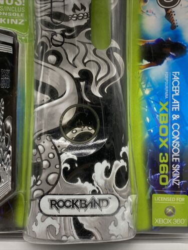 Mad Catz Xbox 360 Rockband Faceplate And Console Skin Factory Sealed Skull - Fresh Stock Dated October 2025