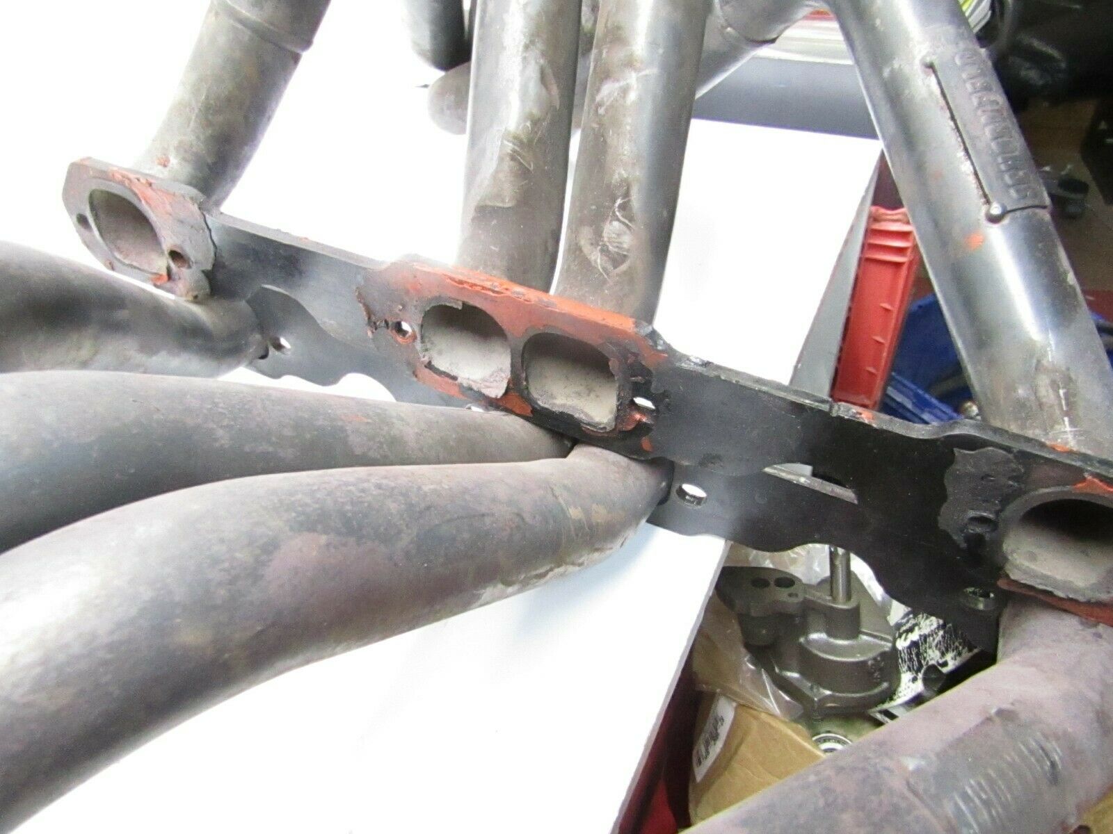 SCHOENFELD SB CHEVY CRATE HEADERS UMP IMCA WISSOTA USMTS DIRT MODIFIED SHAW - Fresh Stock Dated October 2025
