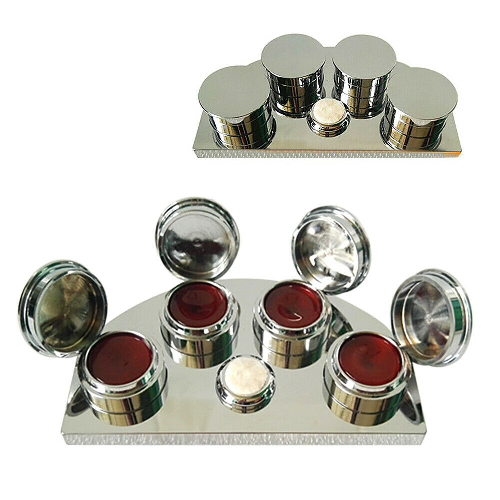 Replaceable Oil Cup Stand With 4 Containers For Watchmaker Watch Repairing USA - Fresh Stock Dated October 2025