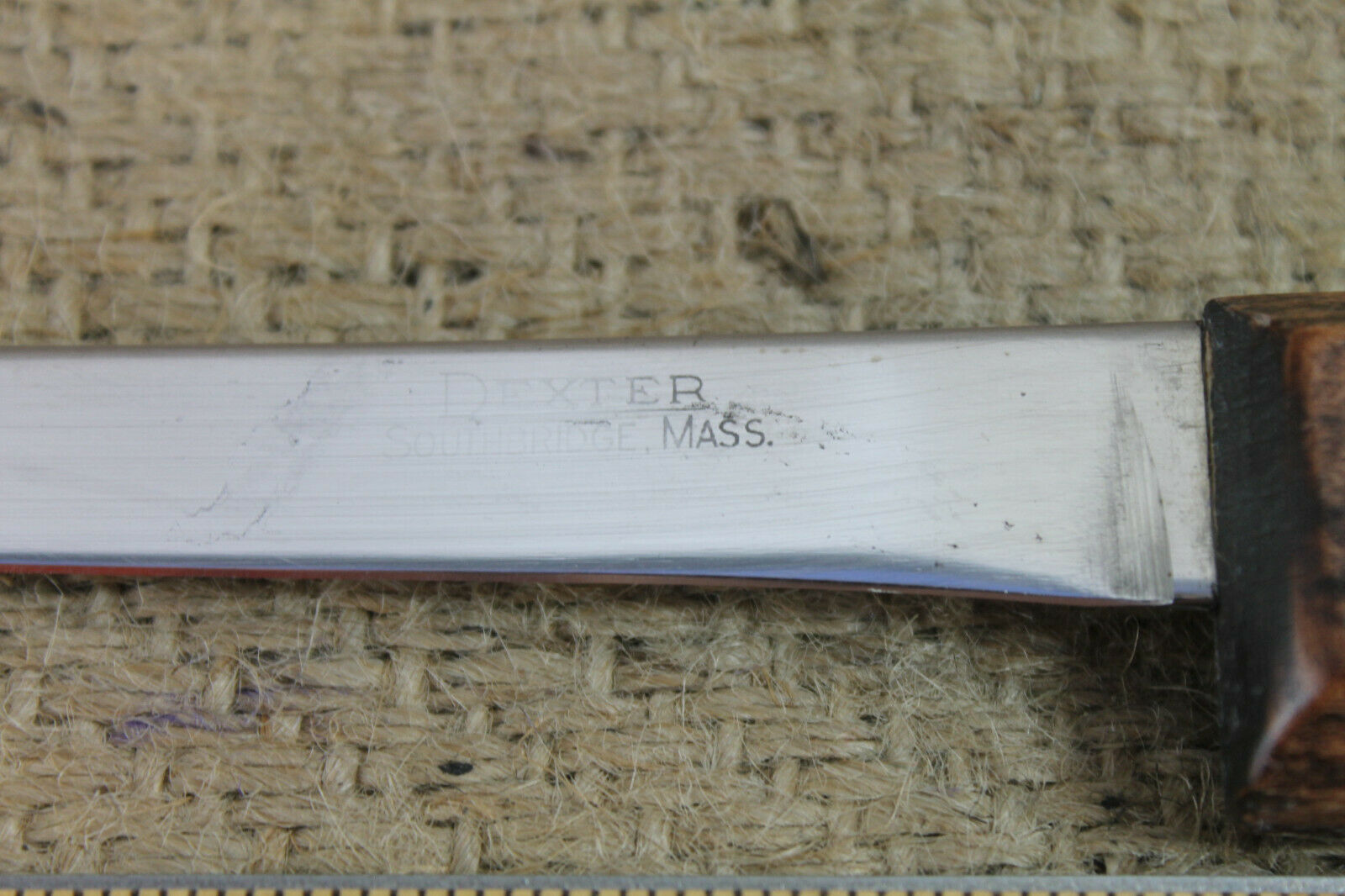 Vintage Carbon Steel Dexter Russel Knife Butcher Trim Tenderloin Refurbished - Fresh Stock Dated October 2025