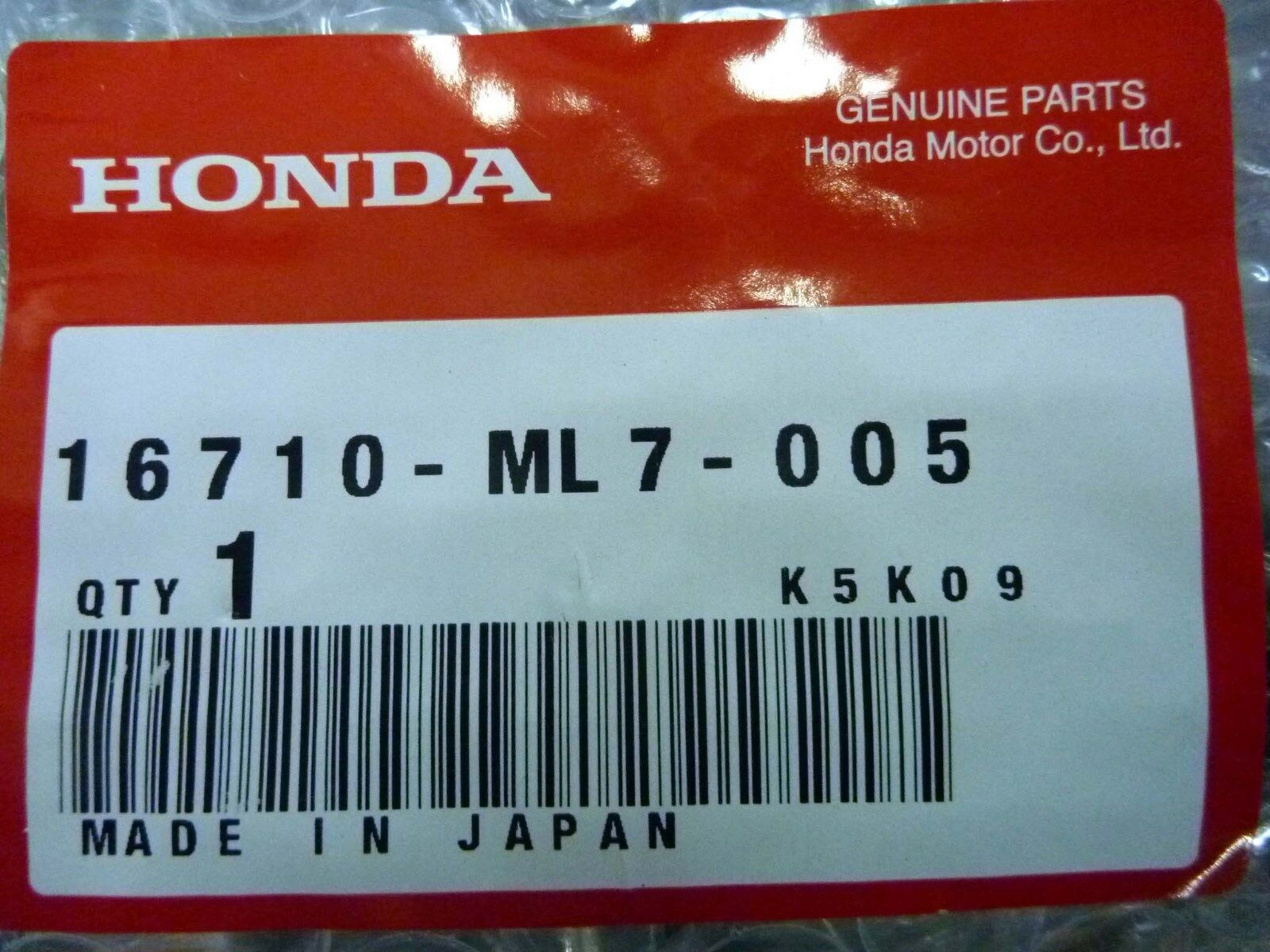 New Genuine Parts HONDA Discontinued Fuel Pump For VFR700F VFR750F 16710-ML7-005 - Fresh Stock Dated October 2025