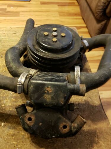 MerCruiser 4.3L Water Pump with pulley  and thermostat housing - Fresh Stock Dated October 2025
