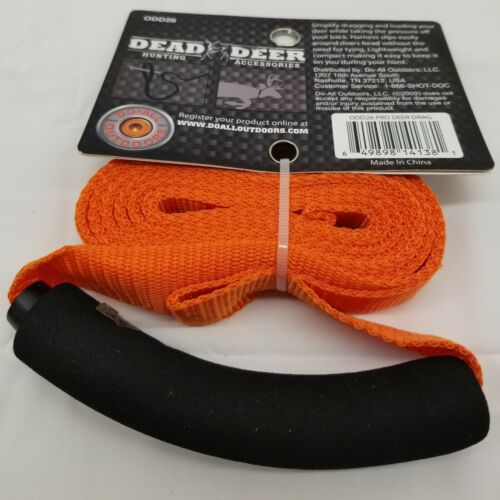Do-All Outdoors LLC - Pro Deer Drag - Orange and Black Model #ODD26 - NEW - Fresh Stock Dated October 2025
