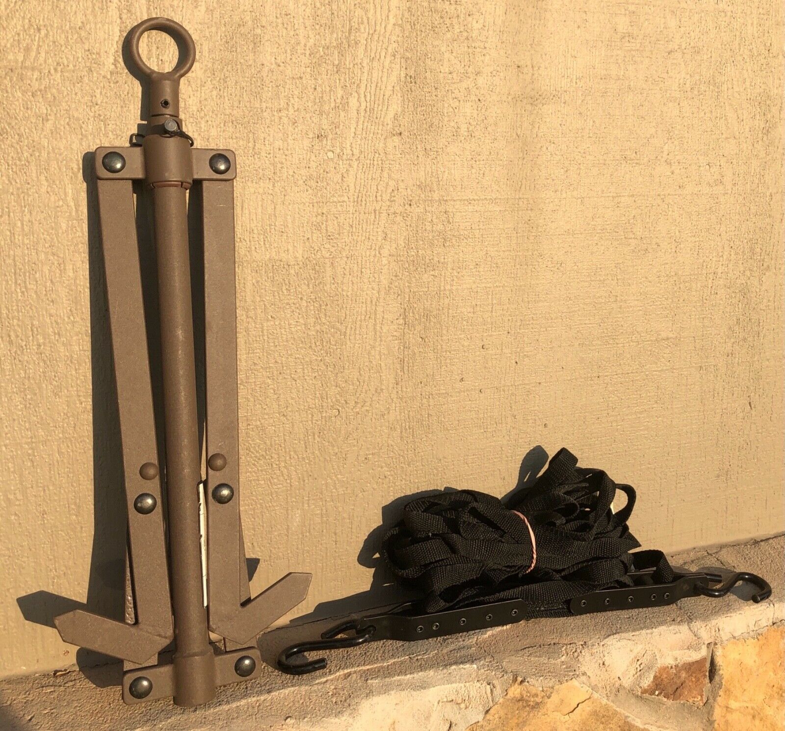 Game Hanger Scale Gorilla Gambrel model 49030 weighs 340 pounds, HUNTING - Fresh Stock Dated October 2025