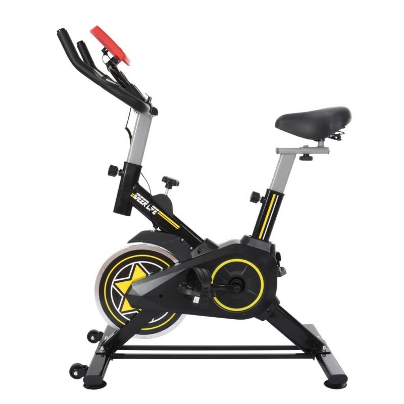 Exercise Stationary Bike Cycling Home Gym Cardio Workout Indoor Fitness Home - Fresh Stock Dated October 2025
