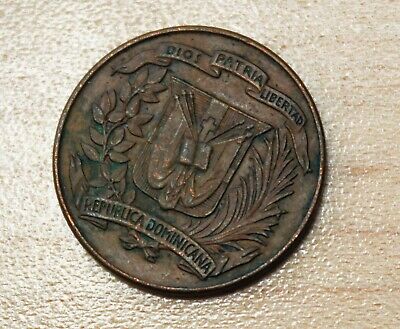 1947 Dominican Republic 1 Centavo - Fresh Stock Dated October 2025