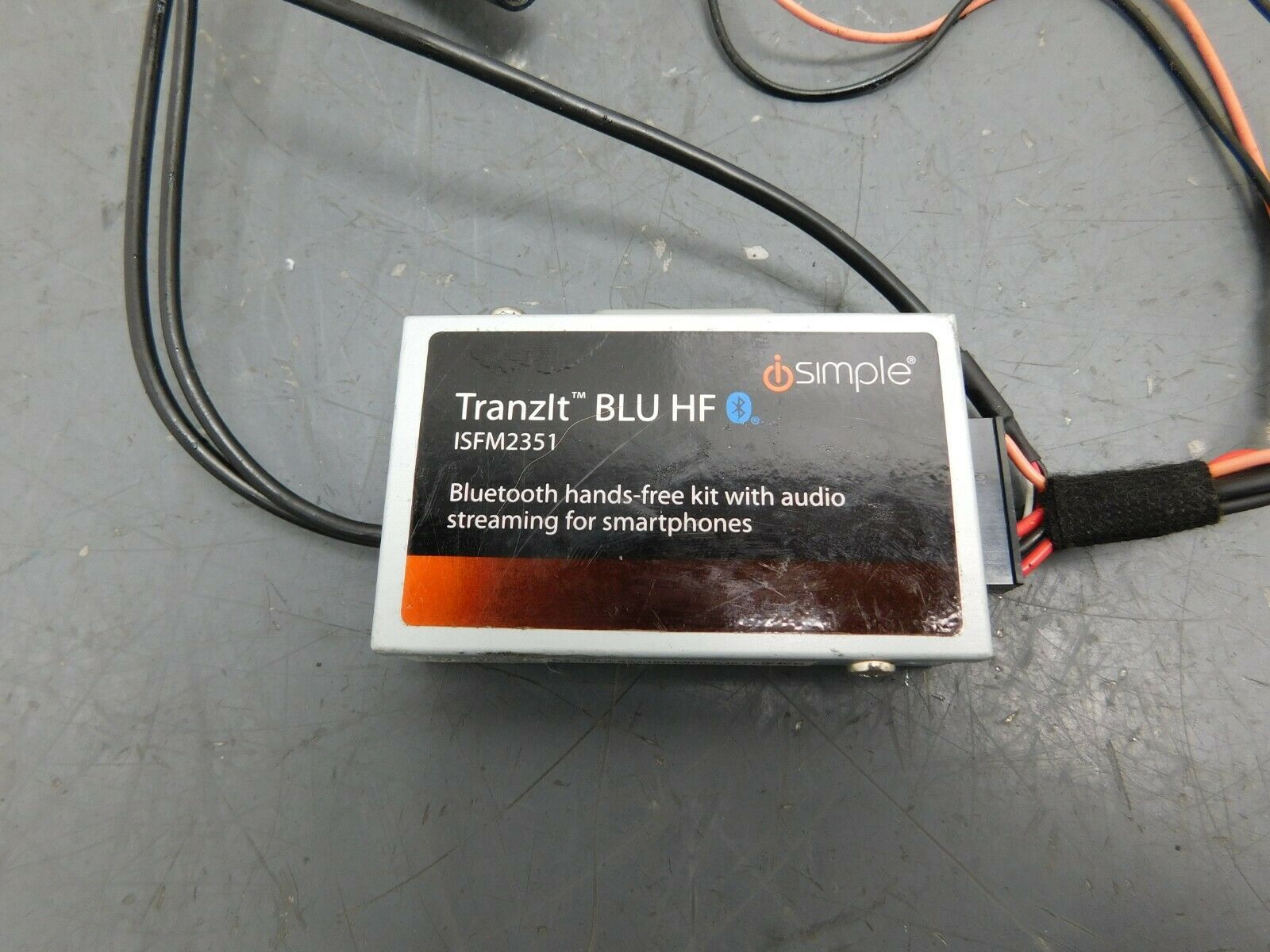 2006 07 08 Porsche Cayman S 987 iSimple Tranzit BLU HF Audio Interface #3676 - Fresh Stock Dated October 2025