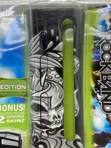 Mad Catz Xbox 360 Rockband Faceplate And Console Skin Factory Sealed Skull - Fresh Stock Dated October 2025