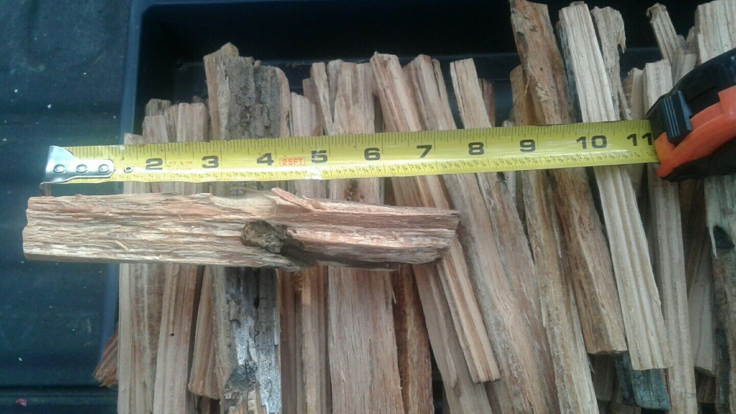 Fat Lighter Wood Kindling 10 pound bundle.  Beat the rush & order now - Fresh Stock Dated October 2025