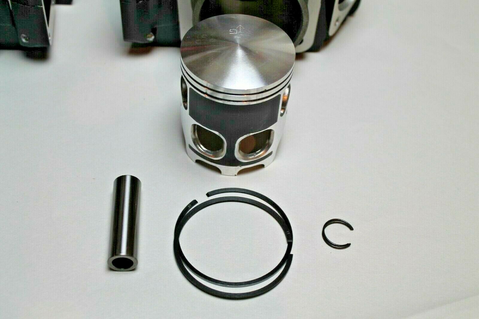 New Kveldwulf Yamaha RD350 Left Right Cylinder Rebuild Kit - Pistons Rings Pins - Fresh Stock Dated October 2025