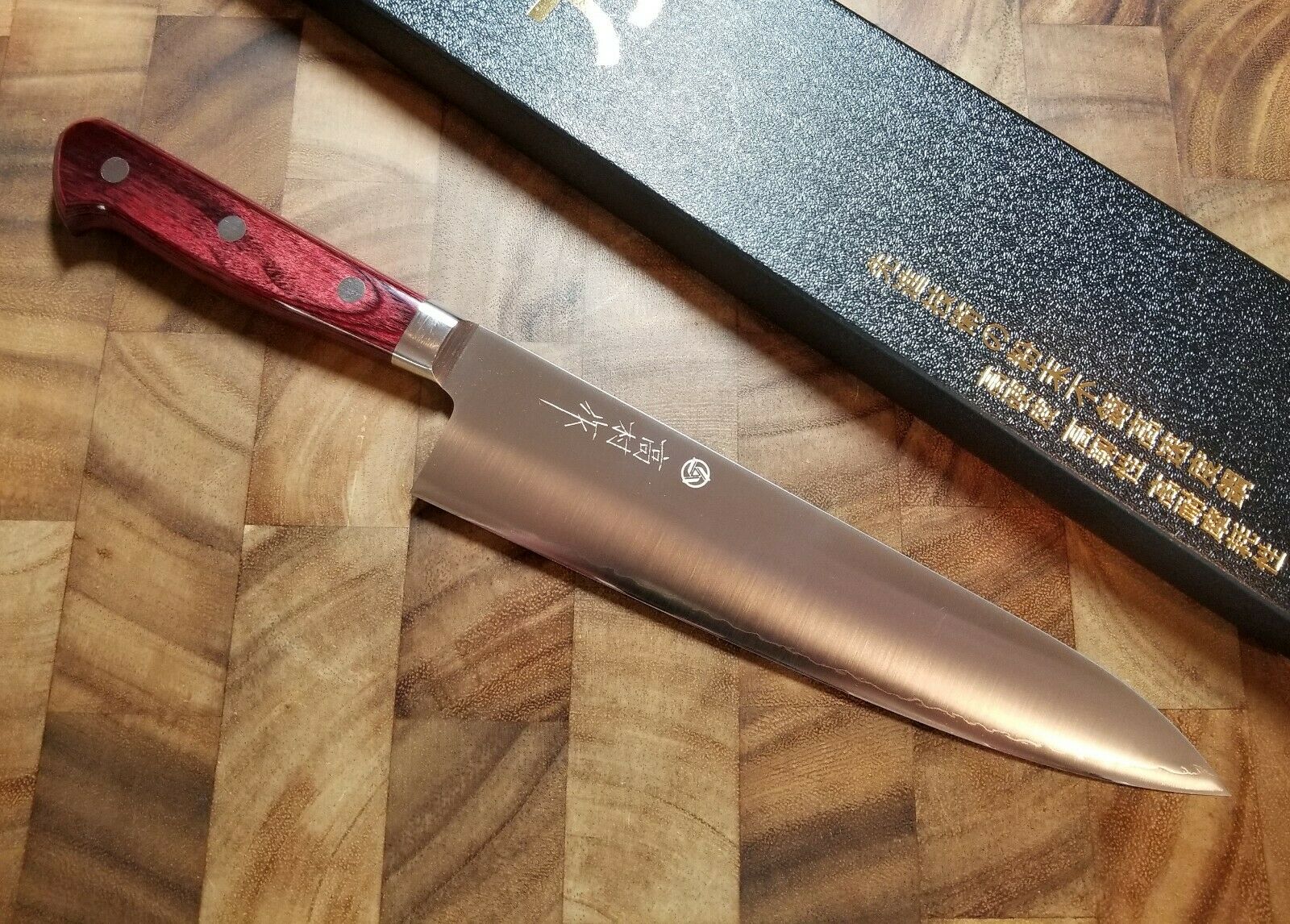 Takamura Migaki 210mm Gyuto Japanese Chef's Knife - R2/SG2 Powdered Steel - Fresh Stock Dated October 2025
