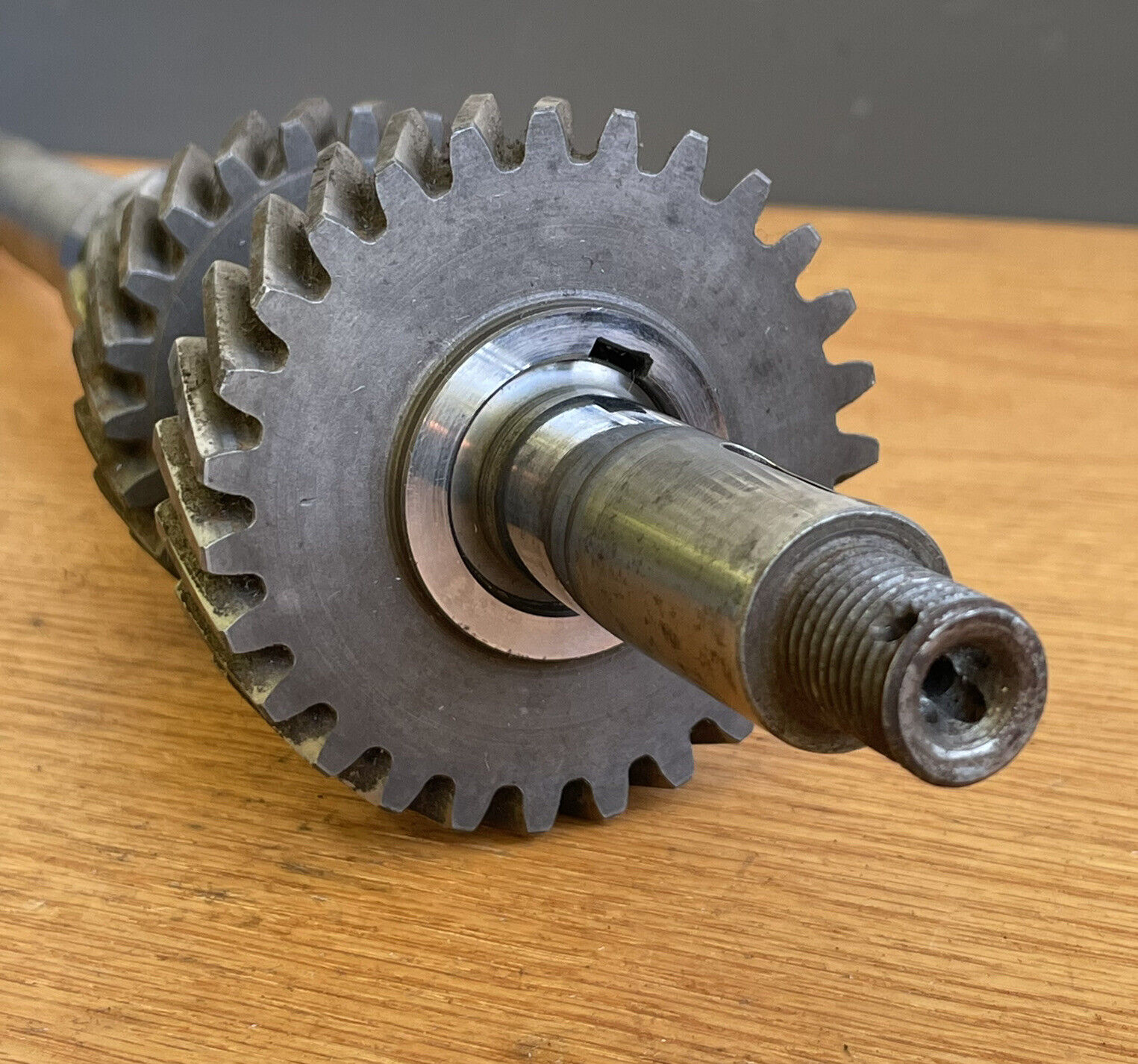 Porsche 356 Transmission Main Shaft Input Rod MAINSHAFT 741 Transaxle 3/63 Date - Fresh Stock Dated October 2025