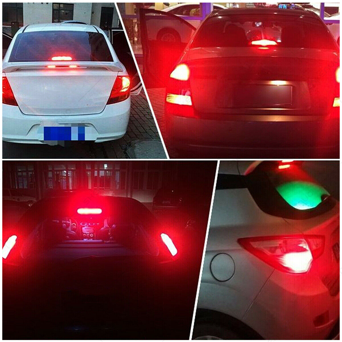 For Honda Interceptor VF500F VF700F 2X 2057 1157 LED Tail Stop Brake Light Bulbs - Fresh Stock Dated October 2025