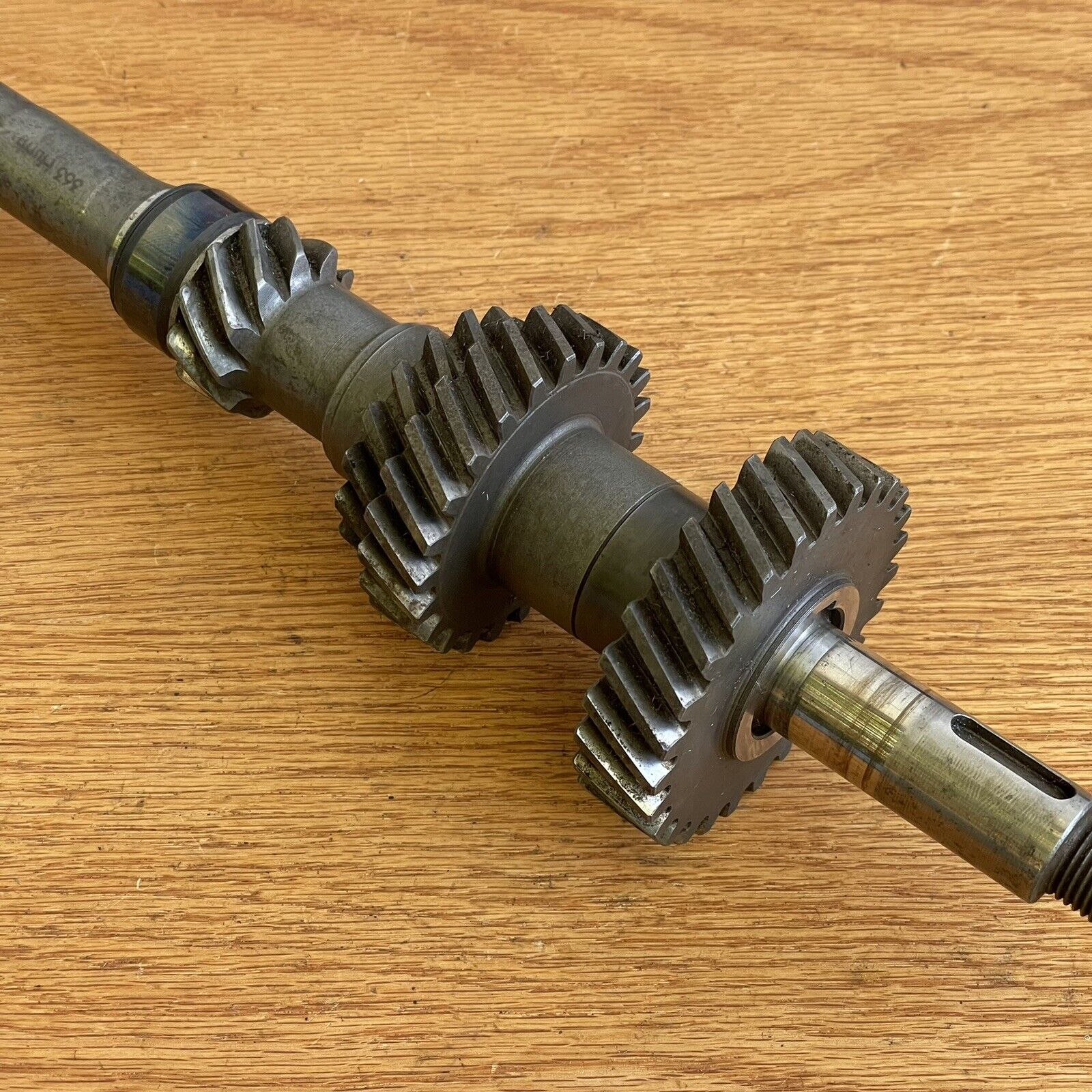 Porsche 356 Transmission Main Shaft Input Rod MAINSHAFT 741 Transaxle 3/63 Date - Fresh Stock Dated October 2025