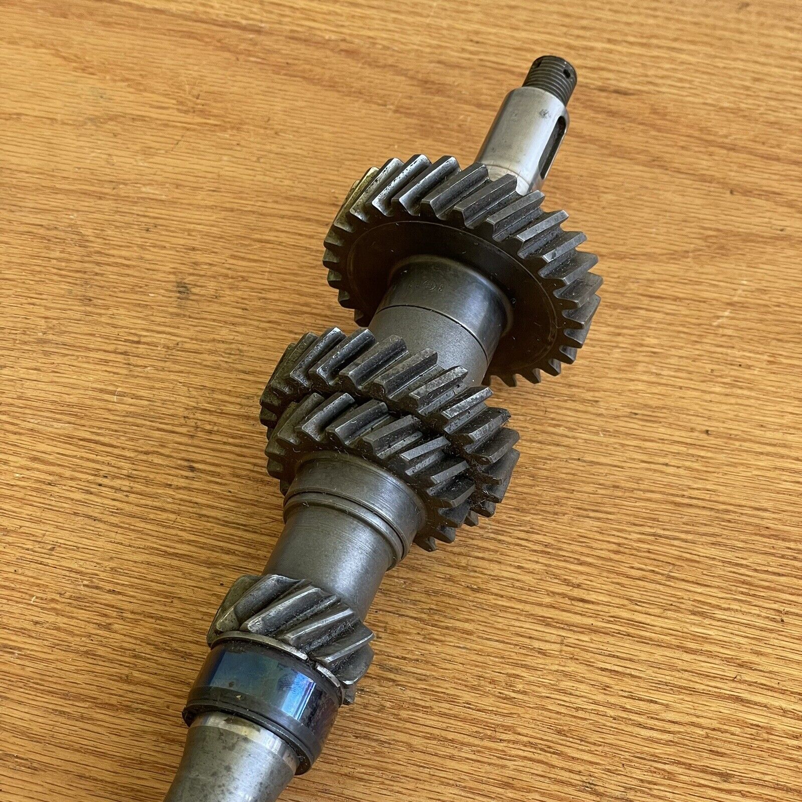 Porsche 356 Transmission Main Shaft Input Rod MAINSHAFT 741 Transaxle 3/63 Date - Fresh Stock Dated October 2025