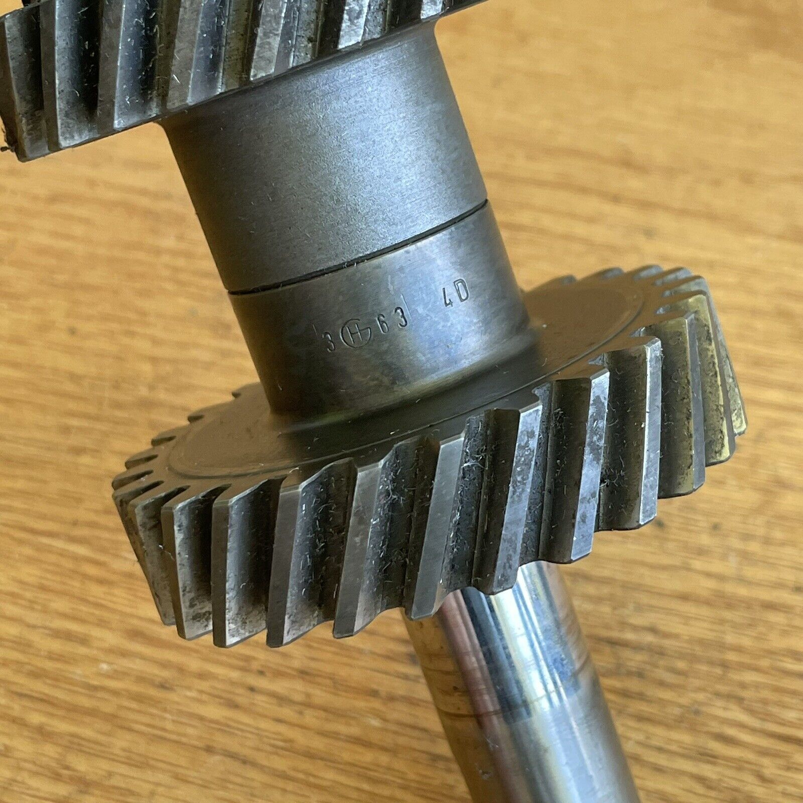 Porsche 356 Transmission Main Shaft Input Rod MAINSHAFT 741 Transaxle 3/63 Date - Fresh Stock Dated October 2025