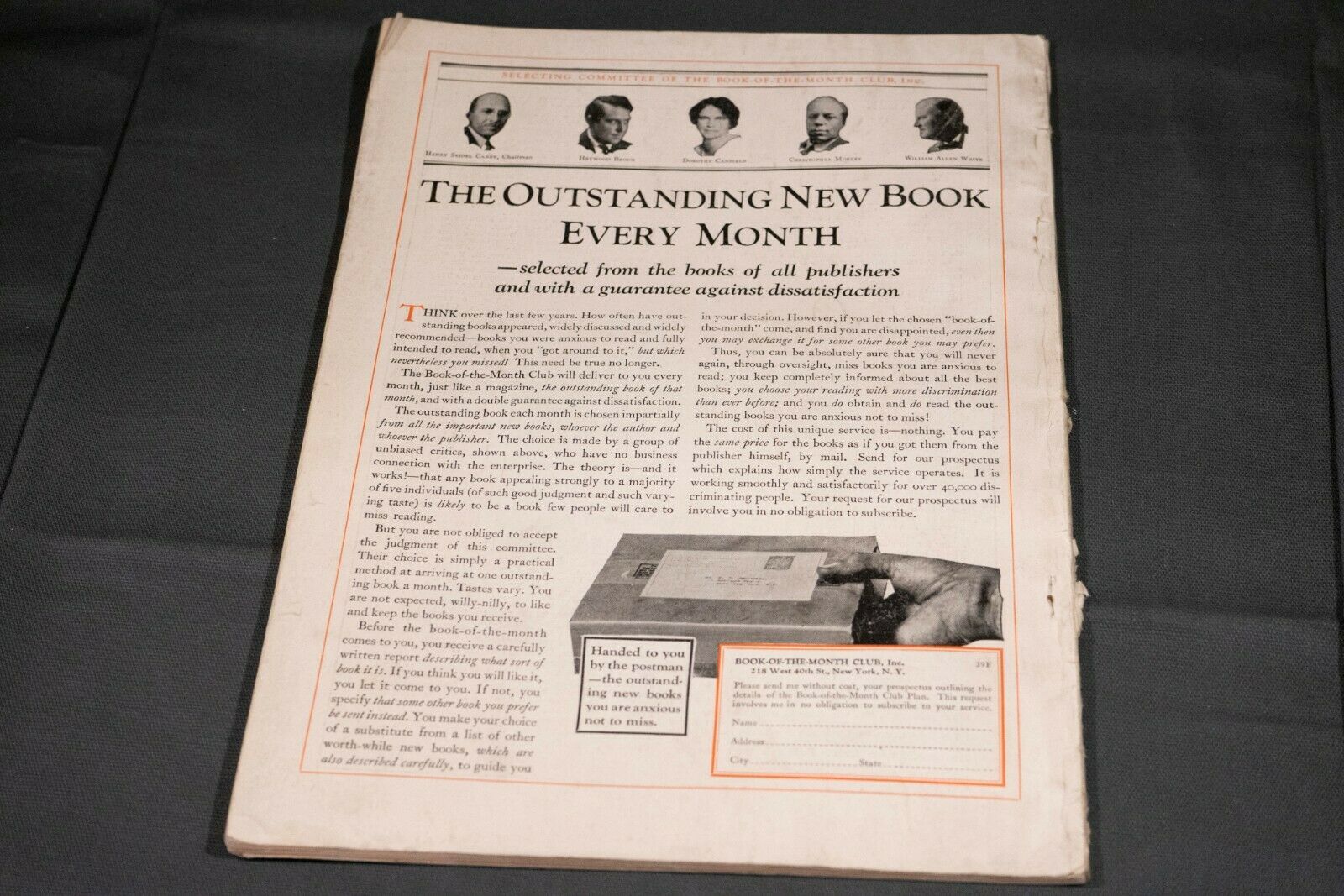 Nature Magazine June 1927 No.6 Nice Phillip Hexom Duotone Lithographic Cover - Fresh Stock Dated October 2025