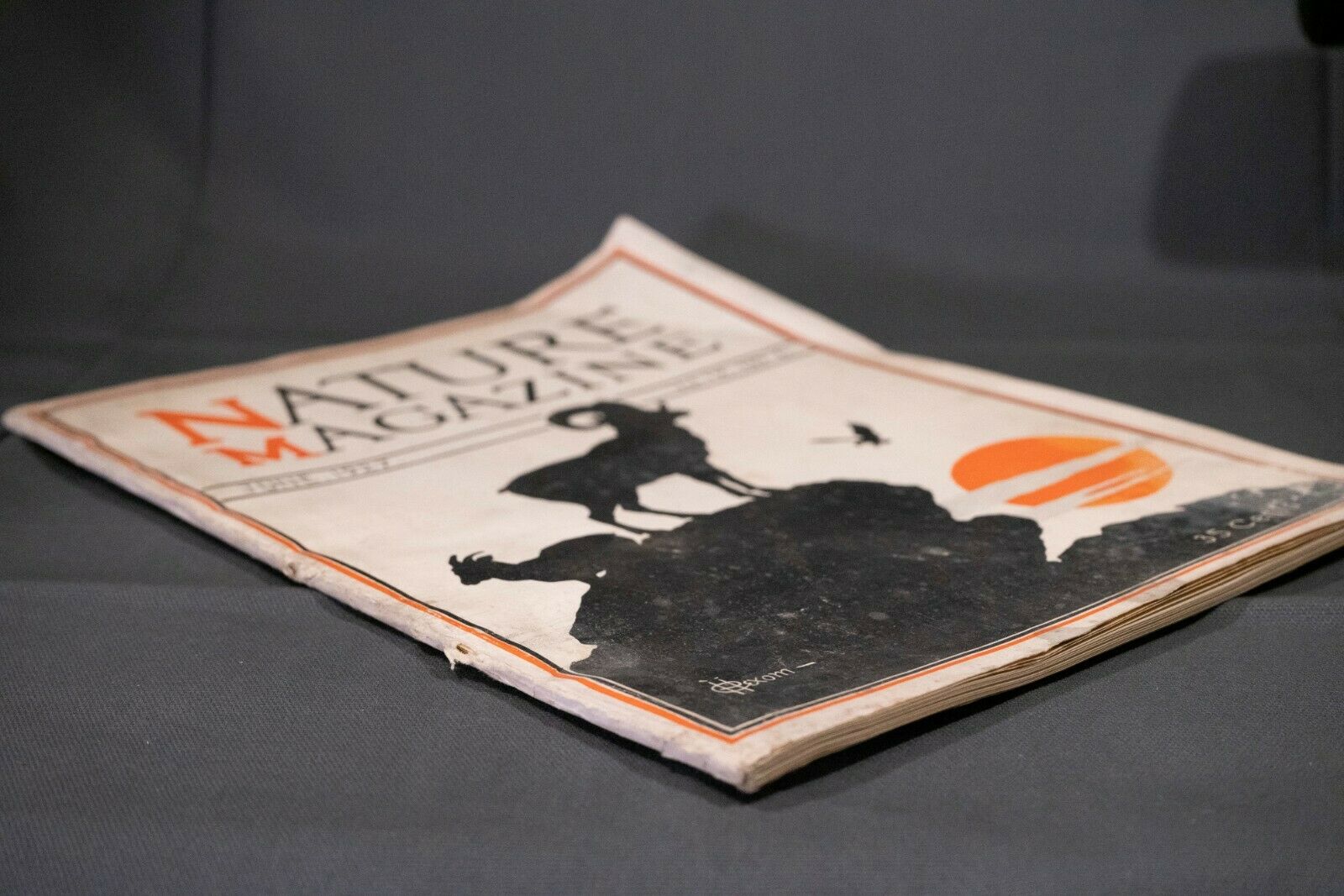 Nature Magazine June 1927 No.6 Nice Phillip Hexom Duotone Lithographic Cover - Fresh Stock Dated October 2025