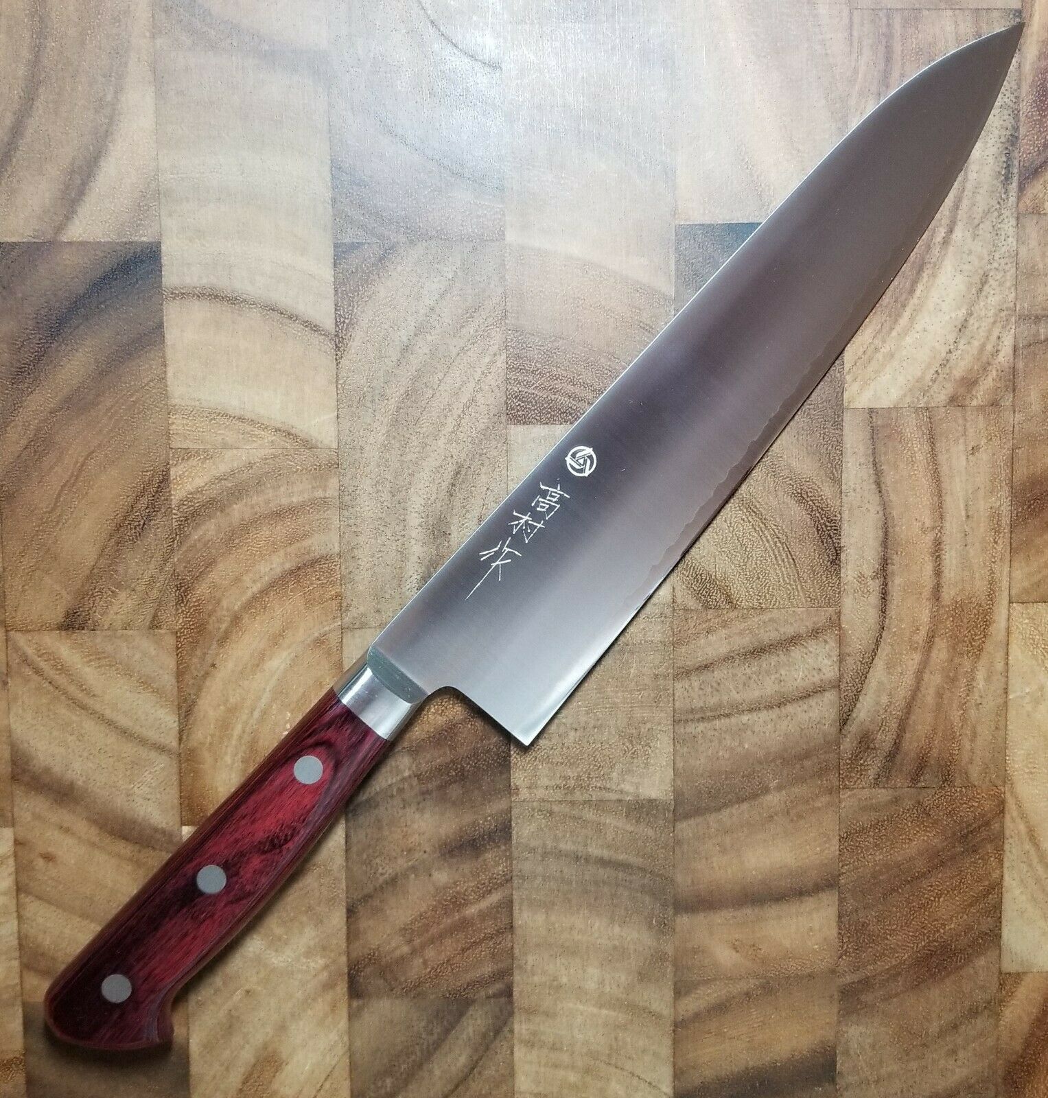 Takamura Migaki 210mm Gyuto Japanese Chef's Knife - R2/SG2 Powdered Steel - Fresh Stock Dated October 2025
