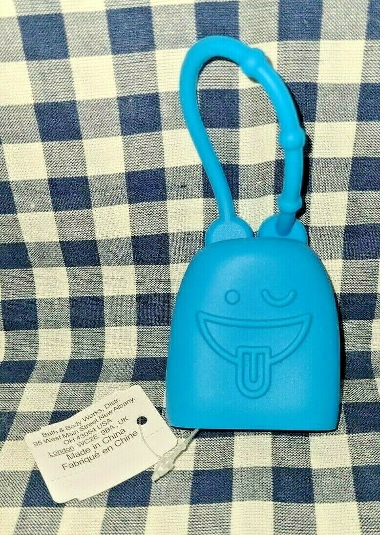 2-Pack Blue Wink Emoji NEW PocketBac Holder Bath & Body Works SHIPS FREE! - Fresh Stock Dated October 2025