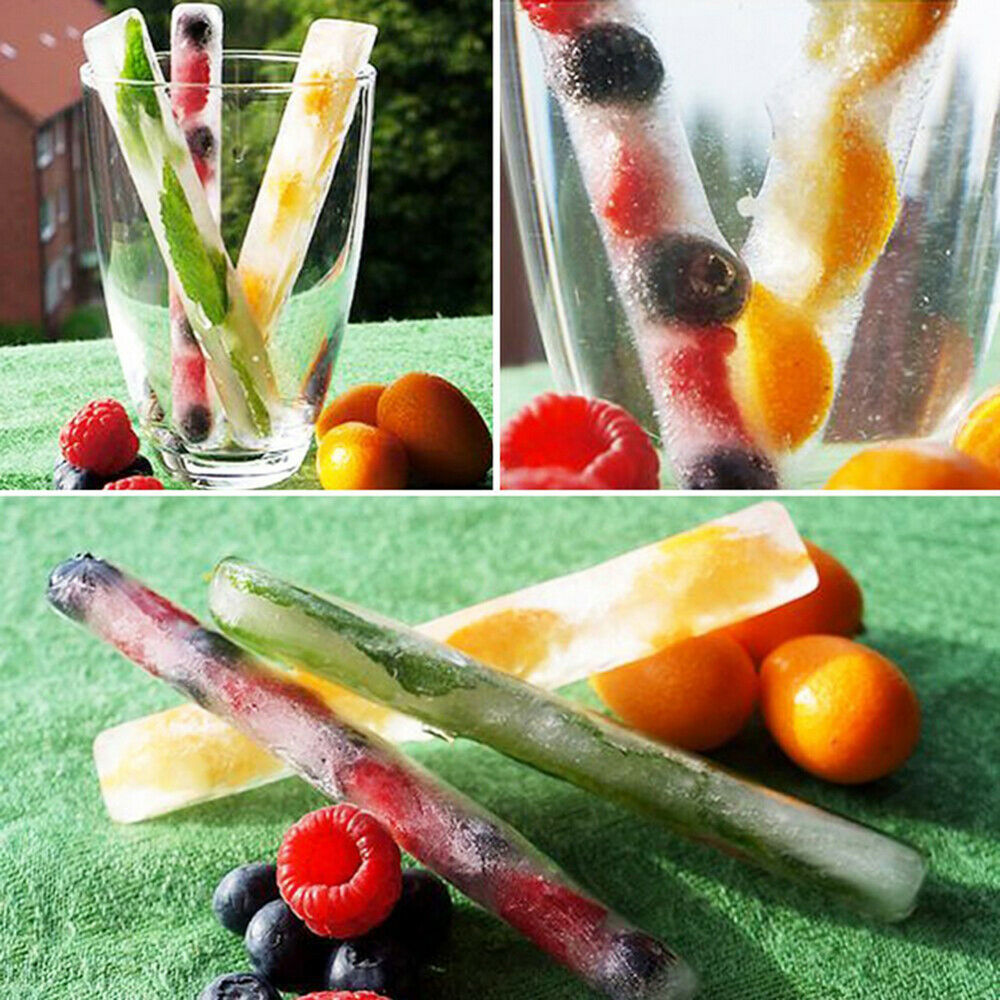 50/100pcs Ice Pop Maker Pouches Seal Freezer Bags Disposable Popsicles Bags - Fresh Stock Dated October 2025