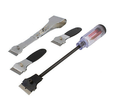 ABN Razor Scraper & Replacement Blade Set – Car Window Adhesive Decal Remover - Fresh Stock Dated October 2025